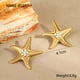 NMSE-B5210-1 Starfish Earrings