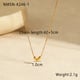 NMSN-K246-1 Small heart necklace Picture4