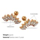 EH999WEG crystal gold earrings Picture5
