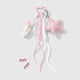 1 pink star rabbit keychain Picture2