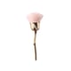 Rose-gold-pink-flower-shaped loose powder brush + OPP packaging Picture4