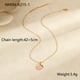 NMSN-K215-1 peach necklace Picture4