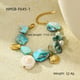 NMSB-F645-1 Blaues Muschelarmband Bild13