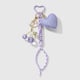 1 purple keychain