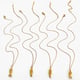 Gold 4-piece fish set Picture5