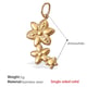 PJ215G Single Gold Pendant Picture5