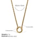 XL634G gold necklace Picture17