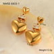 NMSE-E433-1 Rectangular zircon earrings Picture6