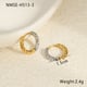NMSE-H513-3 Color matching small earrings Picture3