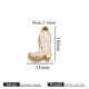 Gold Shoes Double-sided Oil Drops-White Picture13