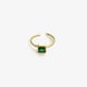 Grüner quadratischer Diamant Bild6