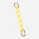 Large acrylic yellow (about 17cm)/【Bag extension chain】 Picture16