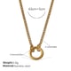 XL645G gold necklace Picture28