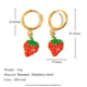 Summer Fruit Oil Drop Pendant Earrings-Gold-6 Picture6