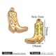 Gold single-sided oil drip-green Picture33