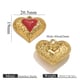 Peach heart oil drop peach heart gold-red Picture22