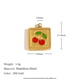 Oil Drop Cherry Pendant - Gold