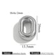 Steel color perforated number -0 Picture2