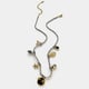 Oil dripping black multi-pendant necklace Picture2