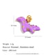 Oil dripping Tyrannosaurus Pendant-Gold-1 Picture21