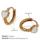 EH1146WEG White Oil Drop Small Earrings Picture10