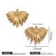 Gold pendant-27*25 leaves Picture11