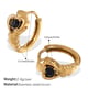 EH1144BKG Black Zirconium Small Earrings Picture6