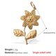 PJ213G Single Gold Pendant Picture3