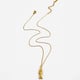 Gold rhinestone fish Picture4