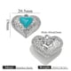 Heart-shaped oil drop Heart-shaped steel color-green Picture19