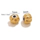 Golden Pumpkin Beads-5mm Picture3