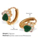 EH1150GNG Green Zirconium Small Earrings Picture2