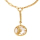 Shell Star Pendant Tassel Necklace - Gold