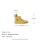 Canvas Shoes Pendant - Gold Picture18