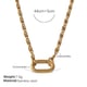 XL721G gold necklace Picture11