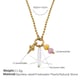 XL632CRG Multi-Accessory Gold Necklace Picture20