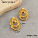 NMSE-H538-2 Gold Earrings