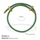 SL219GNG Green Rope Bracelet Picture5