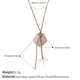 XL535-PJ585WES White Shell Necklace 