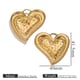 Gold Pendant-Heart on the Right Picture3