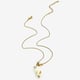 Beige Snail Necklace