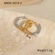 NMSE-H514-2 Colorblock Medium Earrings Picture5