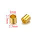 Gold-2.5mm [about 4.73g per pack] Picture5