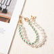 Blue model total length 26cm (with clip) A+ grade electroplated 4-fold leather strip Picture10