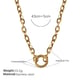 XL639G gold necklace Picture12