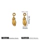 Gold Small Pendant-Eggplant Picture9