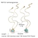 Blue Shell Crab Two-Piece Necklace Picture8