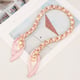 [Silk pink] Single shoulder decorative chain 54cm Picture3