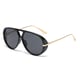 Black gold frame black gray film C1