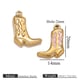 Gold single-sided oil drop-pink Picture35
